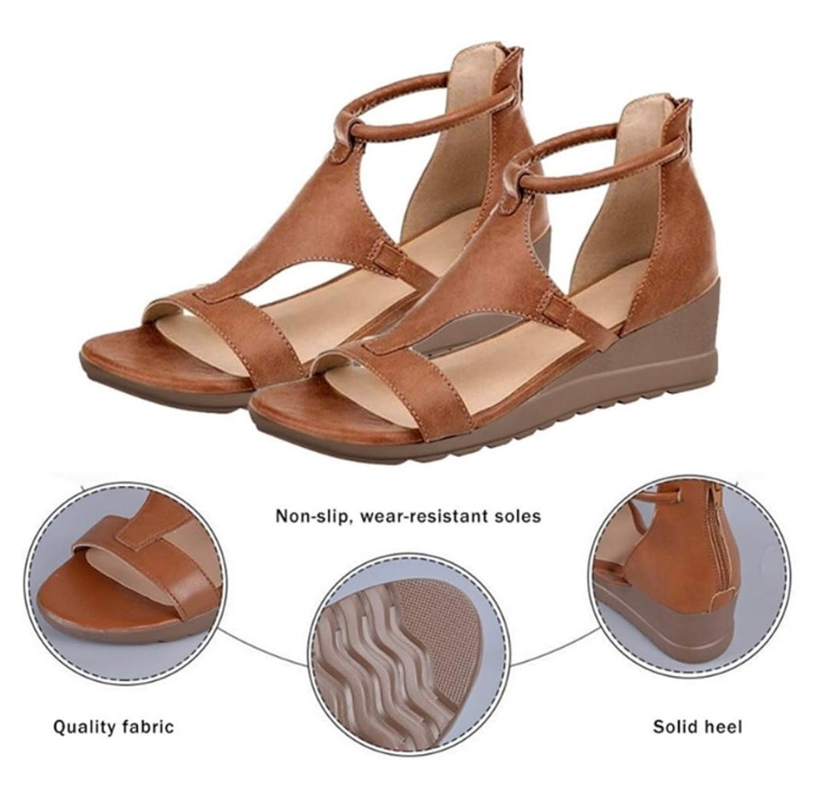Mara – Sandalias ortopédicas elegantes