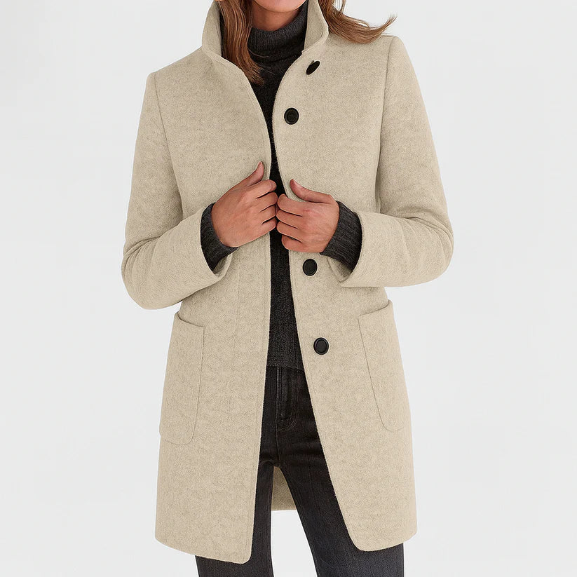 Stella - Chaqueta de mujer con cuello alto