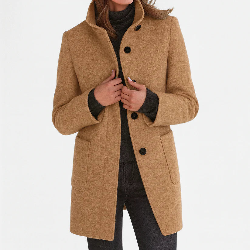 Stella - Chaqueta de mujer con cuello alto