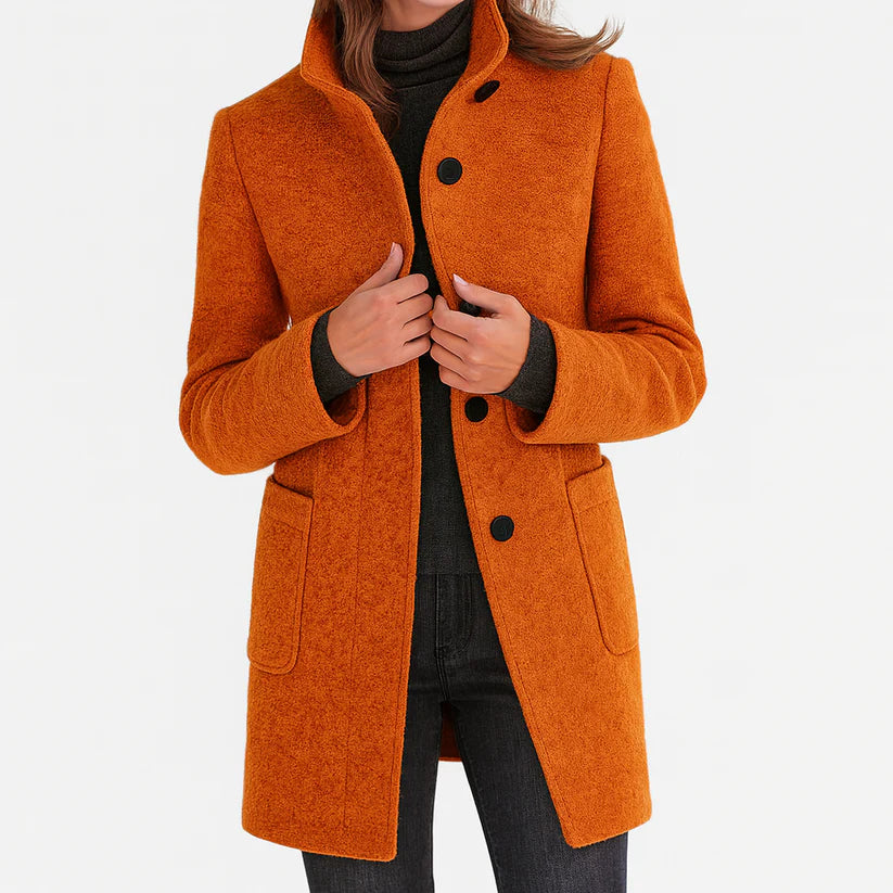 Stella - Chaqueta de mujer con cuello alto