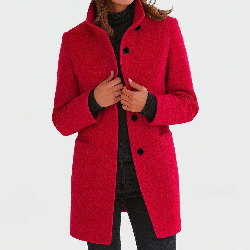 Stella - Chaqueta de mujer con cuello alto