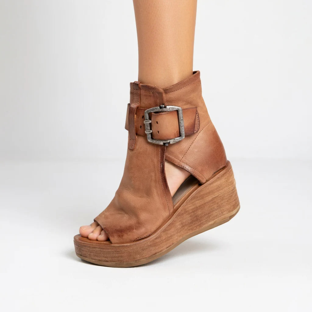 Orelisse™ — Botines de cuña abierta estilo moderno