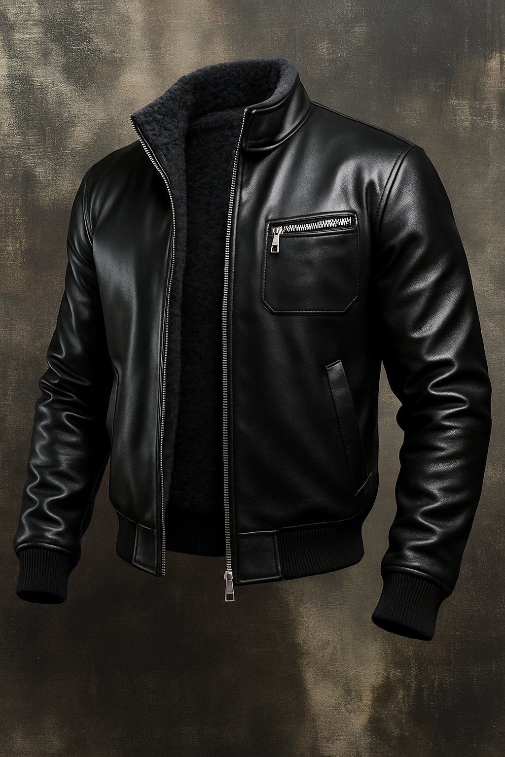 BERLIN BOMBER CHAQUETA DE PIEL