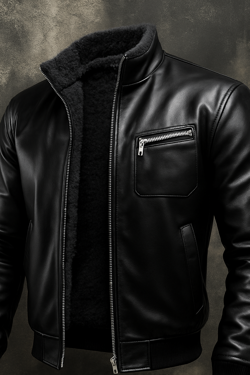 BERLIN BOMBER CHAQUETA DE PIEL