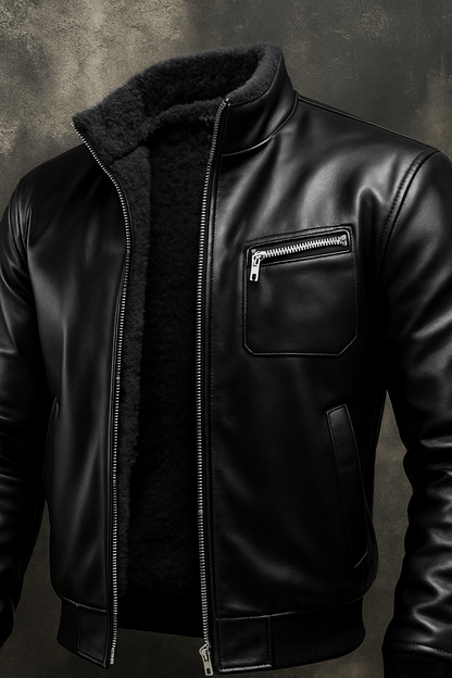 BERLIN BOMBER CHAQUETA DE PIEL