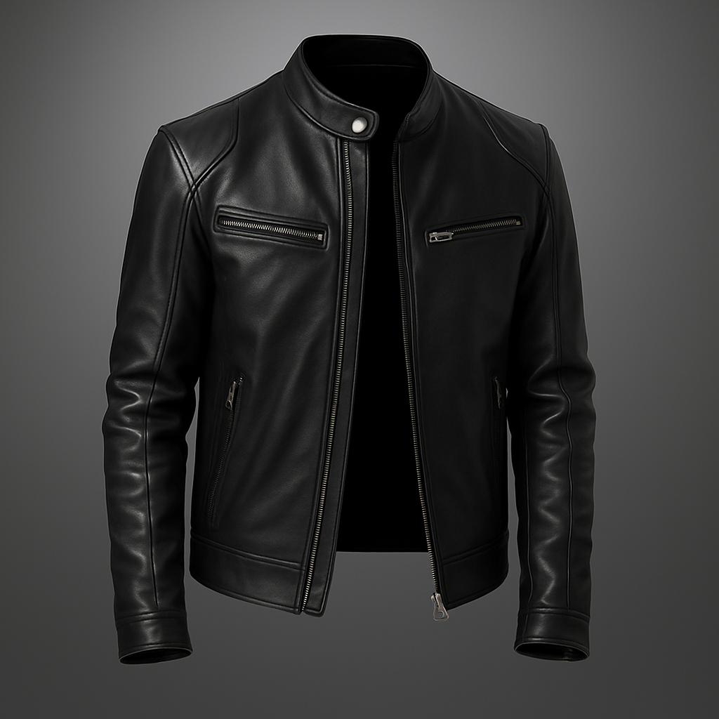 CHAQUETA DE CUERO VINTAGE