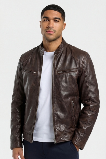 MASSIMO™ | CHAQUETA DE CUERO