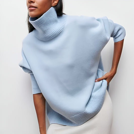 JERSEY DE PUNTO CON CUELLO VUELTO