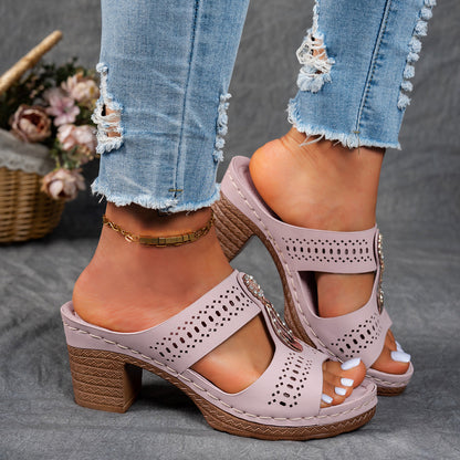 Isabel™ | Sandalias Ortopédicas de Tacón