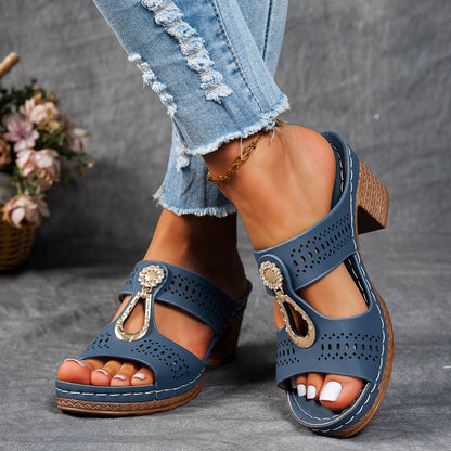 Isabel™ | Sandalias Ortopédicas de Tacón