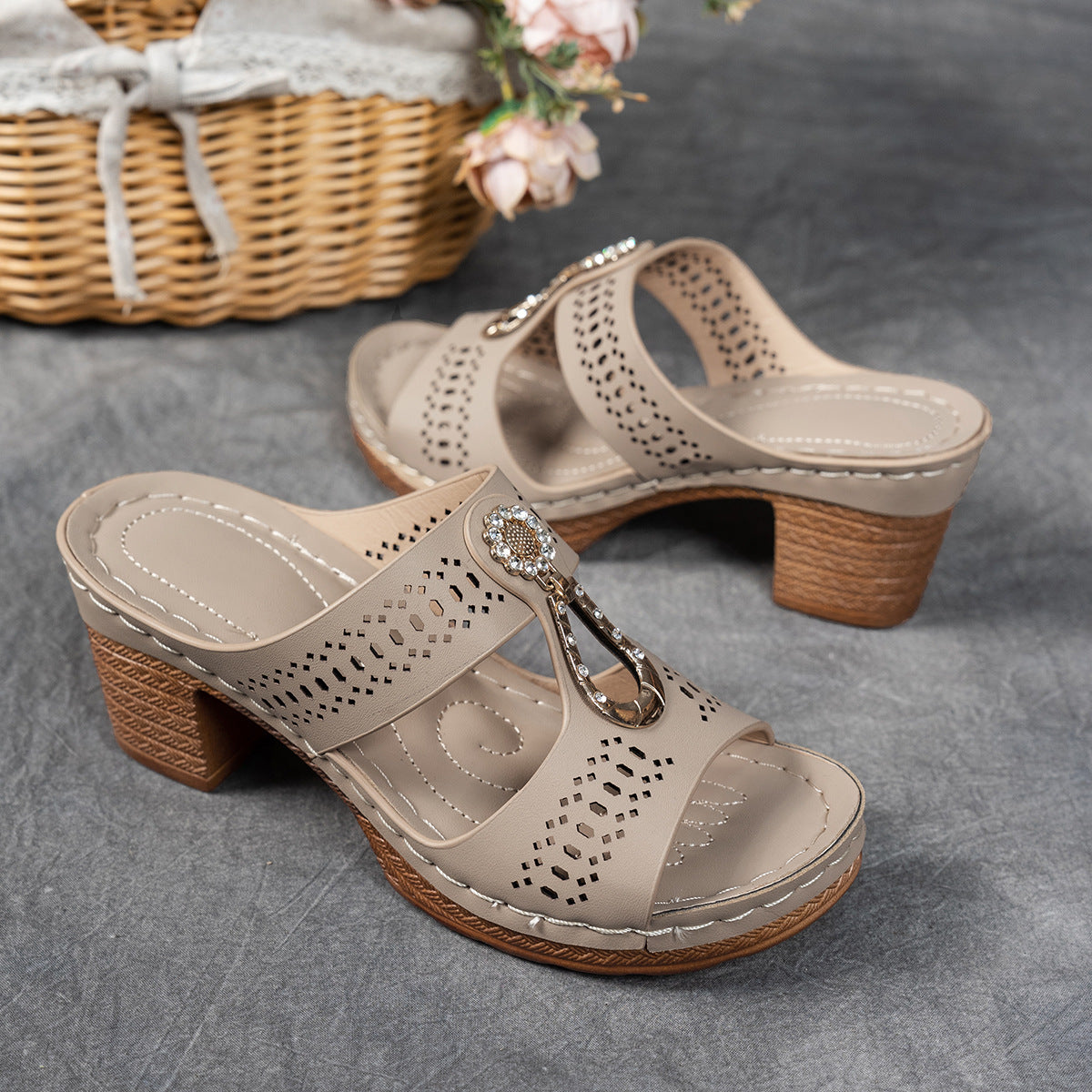 Isabel™ | Sandalias Ortopédicas de Tacón