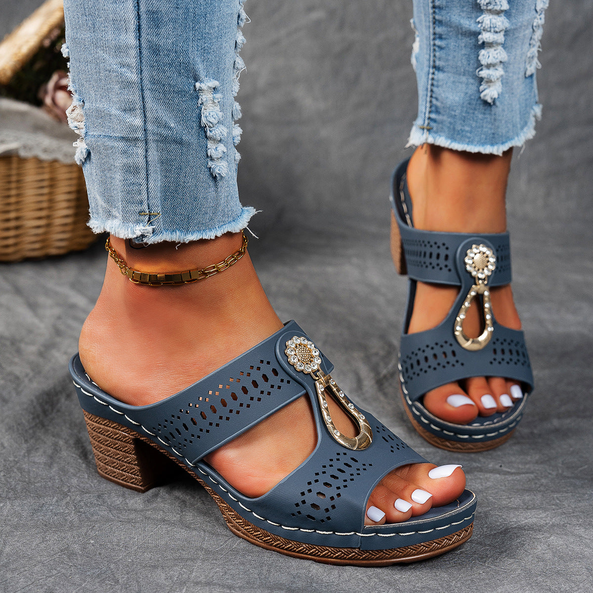 Isabel™ | Sandalias Ortopédicas de Tacón