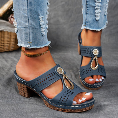 Isabel™ | Sandalias Ortopédicas de Tacón