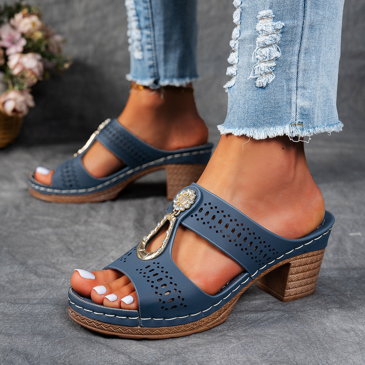 Isabel™ | Sandalias Ortopédicas de Tacón