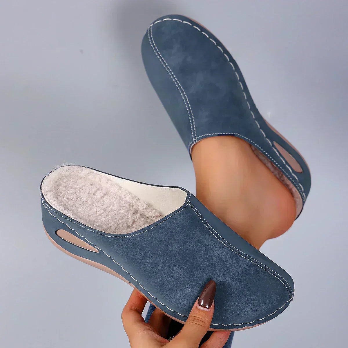 Mar – Zapatillas ortopédicas de casa