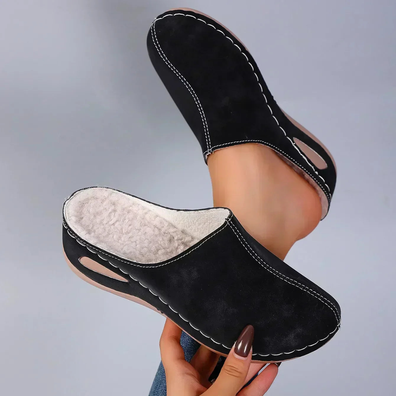 Mar – Zapatillas ortopédicas de casa