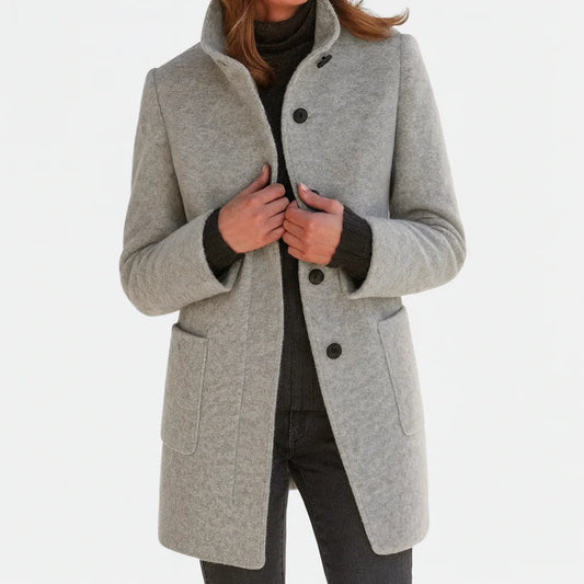 Stella - Chaqueta de mujer con cuello alto