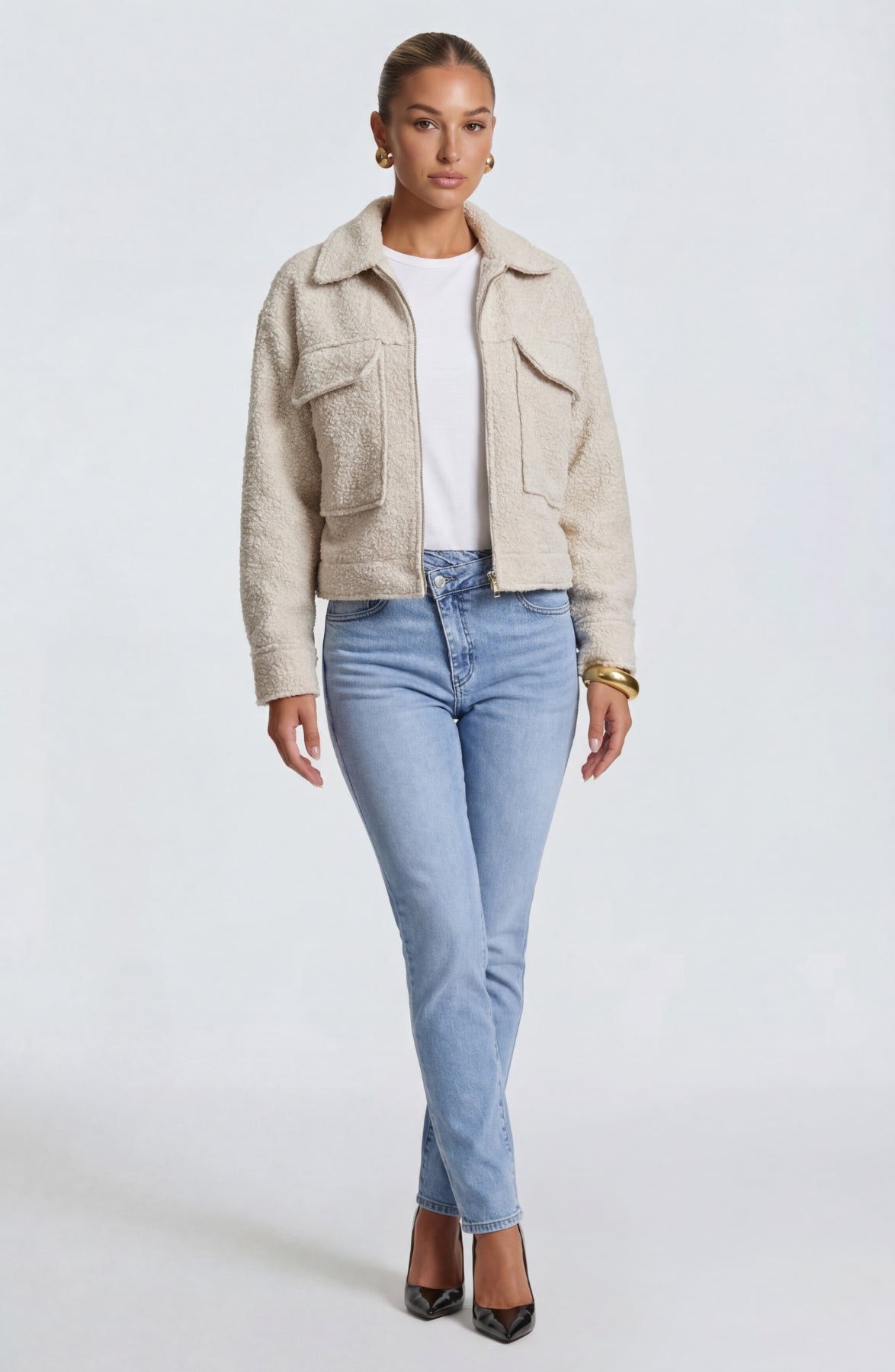 OLIVIA - CHAQUETA BOUCLÉ