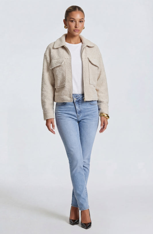 OLIVIA - CHAQUETA BOUCLÉ