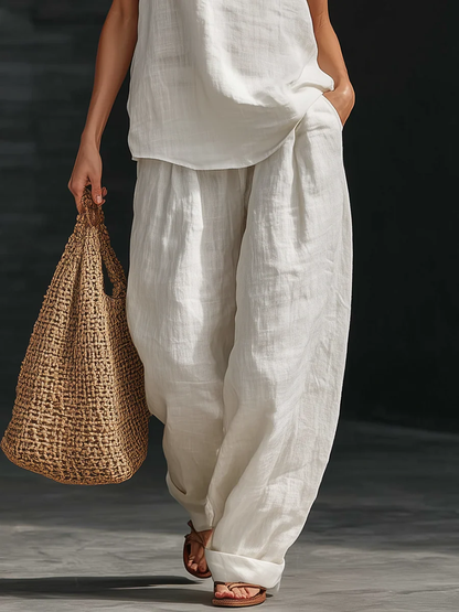 Zoe™ Conjunto con pantalones anchos