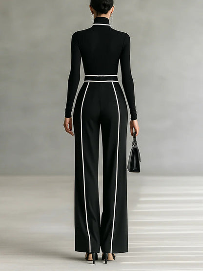 Vera™ | Conjunto elegante con detalles en contraste