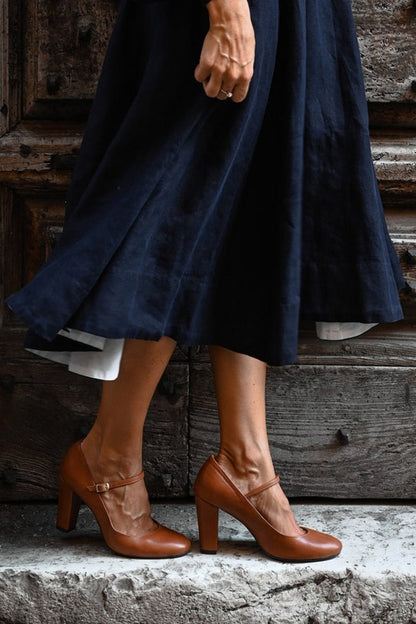 Sofia™ | Sandalias Cómodas de Tacón Bajo