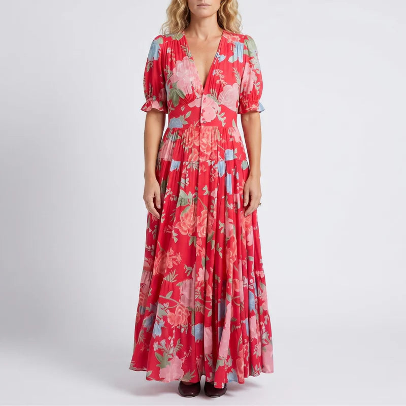 Elena | Elegante vestido floral