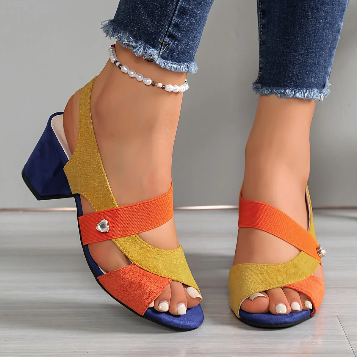 Lara™ | Tacones cómodos con correas cruzadas