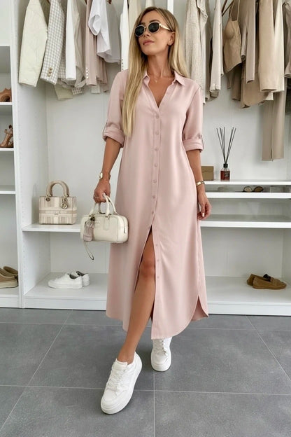 Vestido camisero oversize
