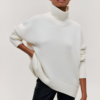 JERSEY DE PUNTO CON CUELLO VUELTO