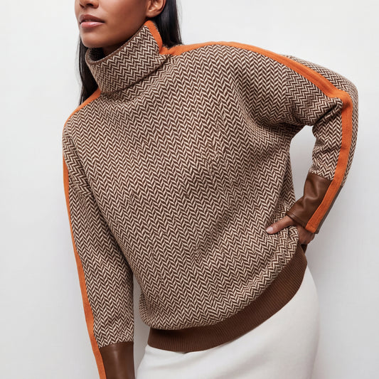 MARIA - JERSEY DE CUELLO ALTO