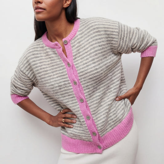 RAYAS SUAVES ROSA CREMA