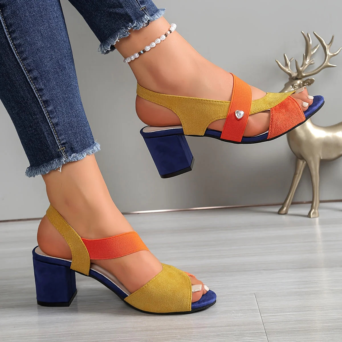 Lara™ | Tacones cómodos con correas cruzadas