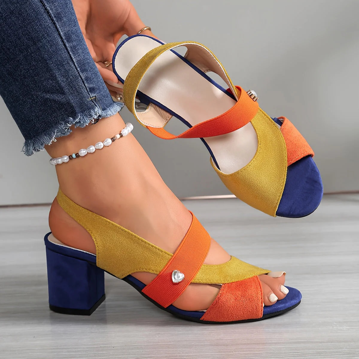 Lara™ | Tacones cómodos con correas cruzadas