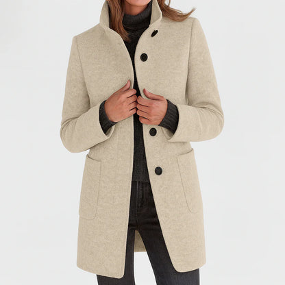 Stella - Chaqueta de mujer con cuello alto