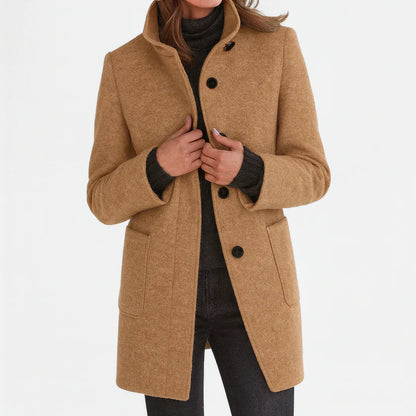 Stella - Chaqueta de mujer con cuello alto