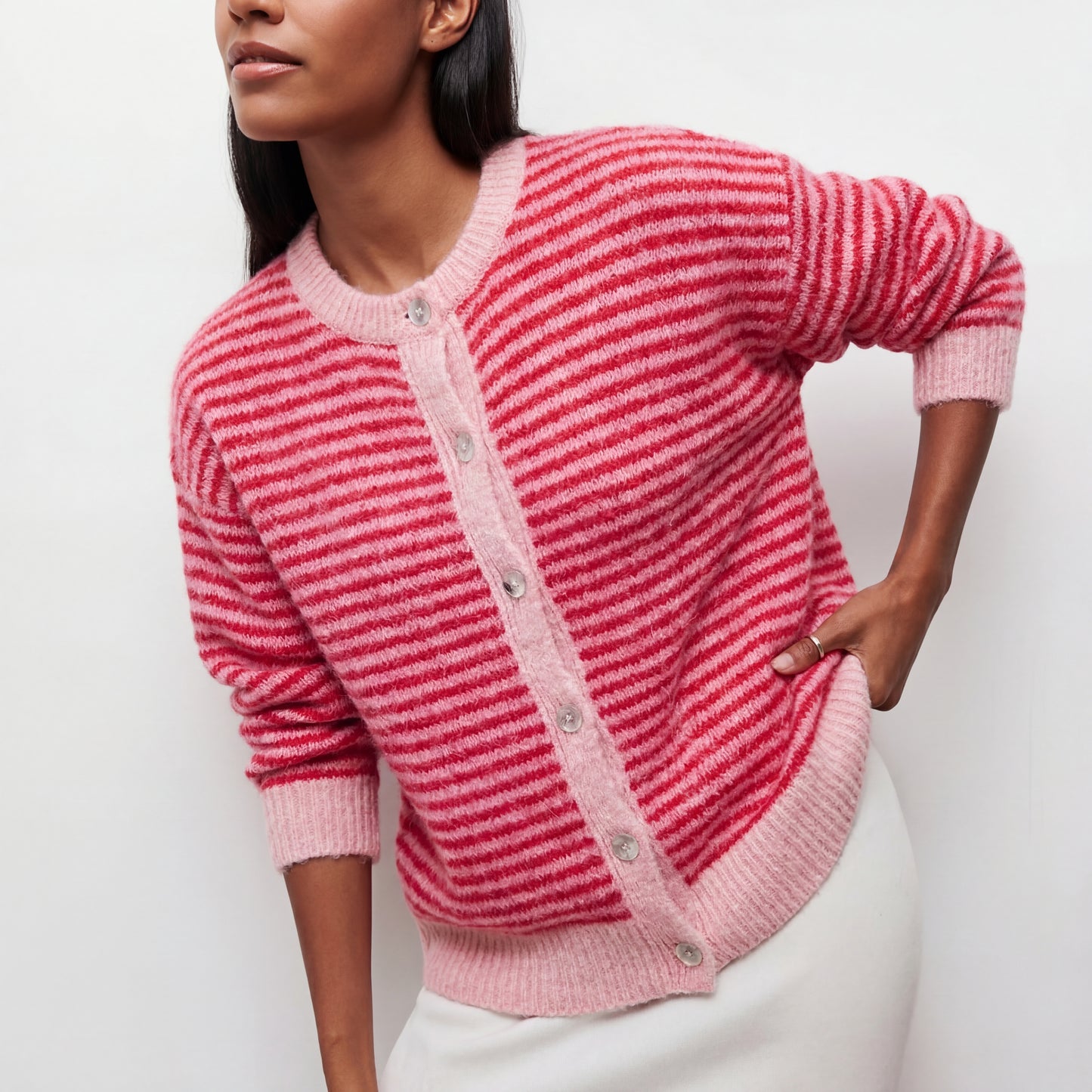 JERSEY RAYAS COLOR CEREZA